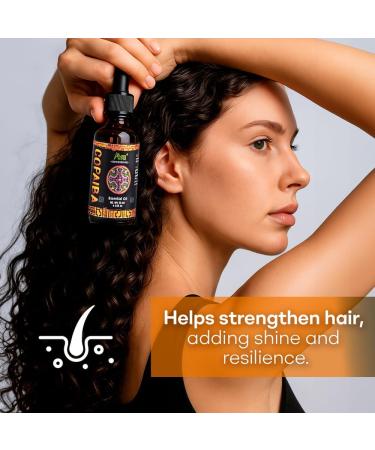 Copaiba Oil 30ml 100% Pure & Natural Steam Distilled from Wild-Harvested Copaifera Officinalis for Skin Care Massage & Aromatherapy - Buy Online on GoSupps.com