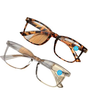Buy Iynwbjts Retro Anti-Blue Light Glasses for Men - High-Resolution Reading Glasses with Tortoiseshell Frame (2.50) - Perfect for Seniors - Buy Online on GoSupps.com