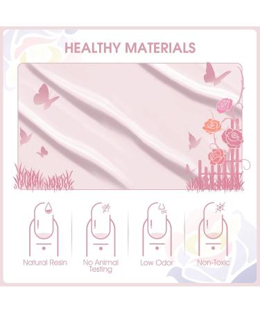 ROSALIND UV Nail Polish Pastel Set Sweet Candy Gel Nails 8 Colours Gel Nail Polish UV Colour Gel Shellac for Spring Gel Nail Polish Set Mini 002 - Buy Online on GoSupps.com