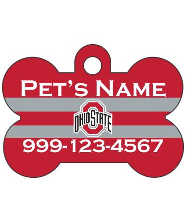 Ohio State Buckeyes Pet Id Dog Tag | Officially Licensed | Personalized for Your Pet