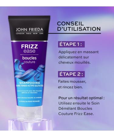 JOHN FRIEDA Frizz Ease Couture Curls Shampoo 250 Ml - Buy Online on GoSupps.com