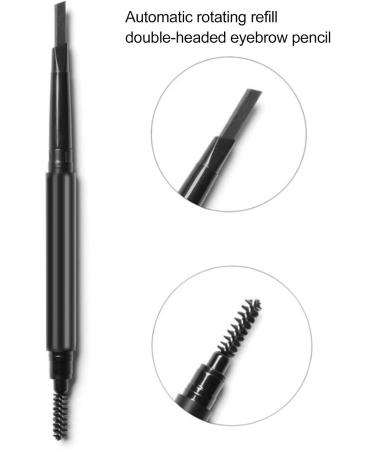 2 pieces FOCALLURE eyebrow pencil double-headed fashion double-headed rotary automatic eyebrow pencil and long-lasting beginner cosmetics extremely thin waterproof and - Buy Online on GoSupps.com