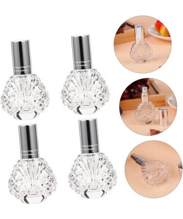 FRCOLOR 6pcs Glass Travel Perfume Bottles Fine Mist Spray Atomizers for Essential Oils & Fragrance Empty Crystal Perfume Sprayers - Buy Online on GoSupps.com