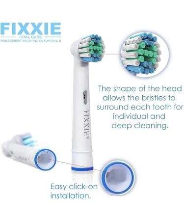 Replacement Toothbrush Heads for Oral B Braun 16 Heads Professional Electric Toothbrush Heads Brush Heads Refill Compatible with Oral-B Toothbrush (16 Heads) 16 count (Pack of 1) - Buy Online on GoSupps.com