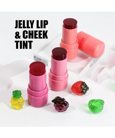 Multi-Use Jelly Tint & Blush Stick - Shocking Pink | Sheer Cheek & Lip Stain | Cooling Water Gloss for 1 000+ Swipes - International Shipping - Buy Online on GoSupps.com