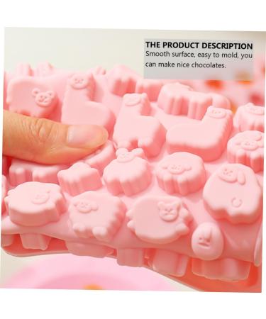 Zerodeko 2pcs Chocolate Silicone Mold Silicone Fondant Rubber Candy Molds Candy Gummy Molds Silicone Mold Making Kit Animal Candle Molds Soap Alpaca-Shape Mold Cake Mold Silica Gel Lollipop 23.2X12.9X1.1CM Random Color - Buy Online on GoSupps.com