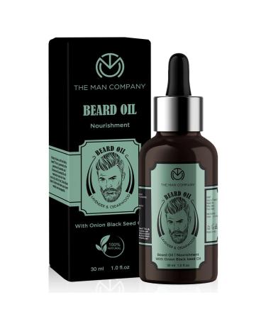 The Man Company Lavendel-Bartwachtum oil-30 ml |Strengthens uneven stained beard anti -inflammatory |Onion black cumin oil and cedar wood
