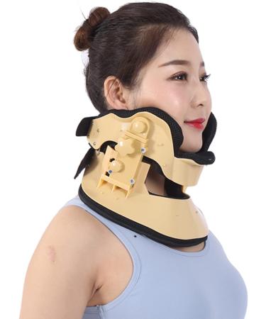 Adjustable Throat Collar & Neck Stretcher for Cervical Spine Fractures - Height Adjustable Neck Support for Injury Recovery & Relaxation | International Shipping - Buy Online on GoSupps.com