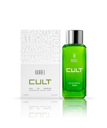 HARREL Cult Perfume Men - 100ml I Eau De Parfum with Bergamot Grapefruit Cedarwood & Neroli | Premium Long Lasting Spicy Fragrance - Buy Online on GoSupps.com