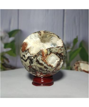Natural Crystal Rough Natural Sphere Natural Quartz Crystal Money Agate Ball Specimen Gemstone Reiki Stones Home Decoration 1pc (Color : 280-290g) - Buy Online on GoSupps.com