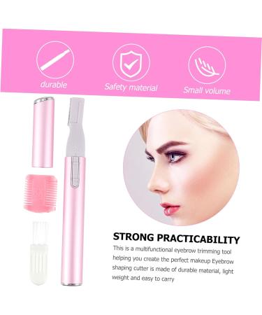 FRCOLOR 3Piece Electric Eyebrow Trimmer Facial Hair Remover Portable And Gentle On Skin For Home And Travel - Buy Online on GoSupps.com