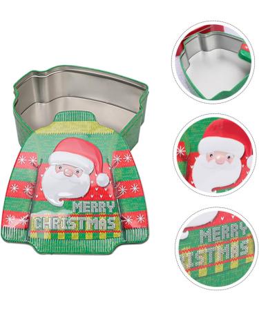 Alipis 1pc Christmas Candy Box Decor Boxes Candy Boxes Candy Containers Child Metal Storage Tank - Buy Online on GoSupps.com