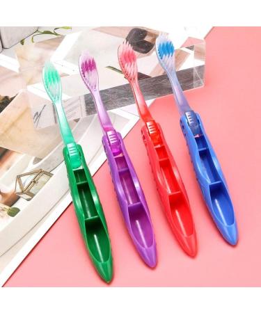Wxpjmdfc Foldable Toothbrush for Adults - Sensitive Teeth & Gum Loss 10 Pack - Premium Personal Hygiene Solution - Buy Online on GoSupps.com