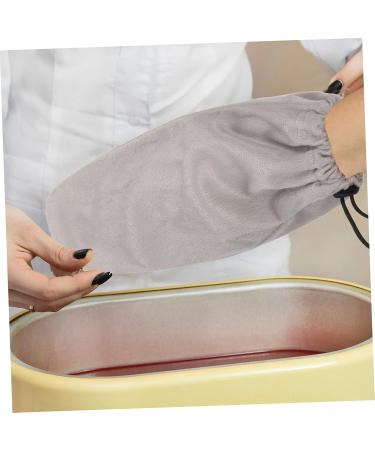 FOMIYES 1 Pair Wax Thermal Insulation Gloves Paraffin Glove Wax Bath Mittens Paraffin Wax Foot Cover Insulated Mitts and Cozies Work Glove Simple Wax Warmer Gloves Plush Manual Spa - Buy Online on GoSupps.com