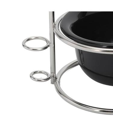 Beard Foam Mixing Bowl & Portable Shaving Brush Stand | Durable Barber Shop Essential - Buy Online on GoSupps.com