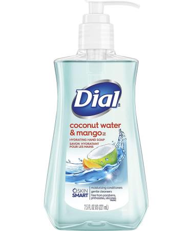 Dial Coconut Water & Mango Hand Soap 7.50oz - 3 Pack - Buy Online on GoSupps.com