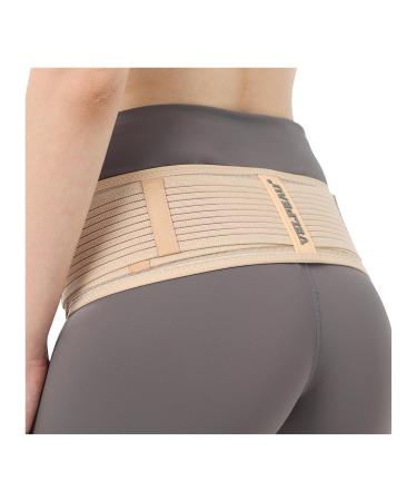 LXSMNO1 Sacroiliac SI joint hip belt for lower back pain relief sciatica and pelvic support with nonslip design Within 72112cm Beige - Buy Online on GoSupps.com