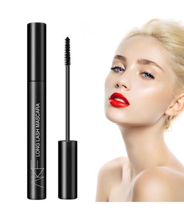Waterproof Mascara | Lash-Boosting Makeups Long-Lasting Mascara for Lengthening Lashes | Longwearing Makeup for Home Traveling Dating Gathering Working Buogint Slim Makeup 01# Black