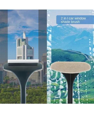 TEAFIRST Multifunctional Glass Cleaner Screen Brush Double Sided Window Cleaning Tool (Blue - Small) - Buy Online on GoSupps.com
