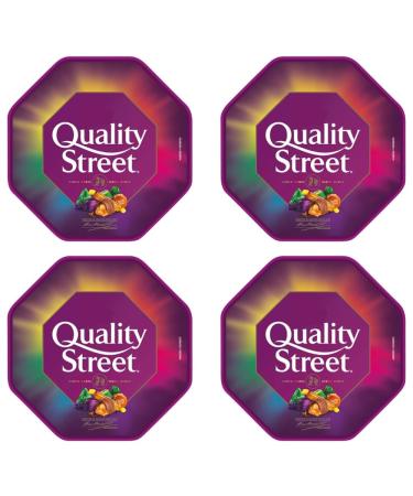 Tarak Trade Quality Street Assorted Milk Chocolate Candy 550g (Pack of 4)
