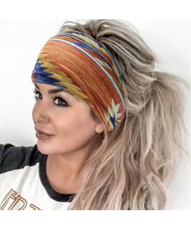 CAKURE Boho Headbands - Pack of 3 Wide Turban African Head Wraps for Women and Girls - Buy Online on GoSupps.com