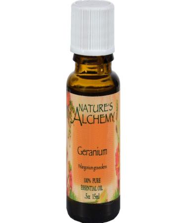 Pure Essential Oil Geranium 0.5 fl Ounce (15 ml) Liquid
