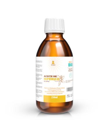 250 ml - Organic St. John's wort oil. St. John's wort with olive and rosemary extract.