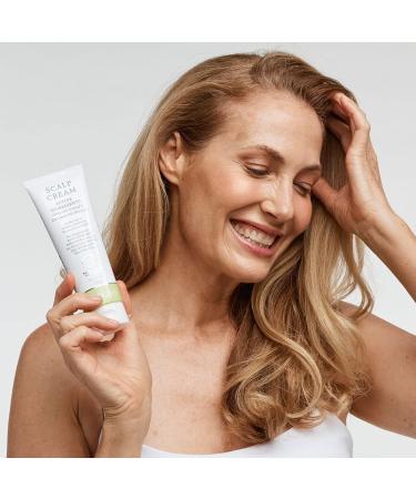 MooGoo Scalp Cream - Seborrheic Dermatitis & Cradle Cap Natural Moisturising Cream Relief for Red Itchy Crusty & Dry Skin Around the Scalp Ears Hairline Eyes & Nose for Babies & Adults - Buy Online on GoSupps.com