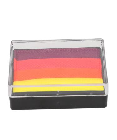 Fyearfly Body and Face Paint 30g 4 Colors Split Cake Palette Water-Activated Makeup for Children and Adults Body and Face Paint for (25)