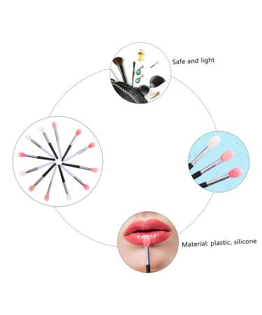 12pcs Silicone Lip Mask Brush Set - Perfect Lipstick Applicator & Makeup Tool for Flawless Application - Buy Online on GoSupps.com