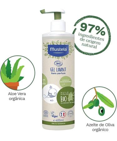 Mustela - Mustela BIO Laundry Gel - 400ml - Buy Online on GoSupps.com