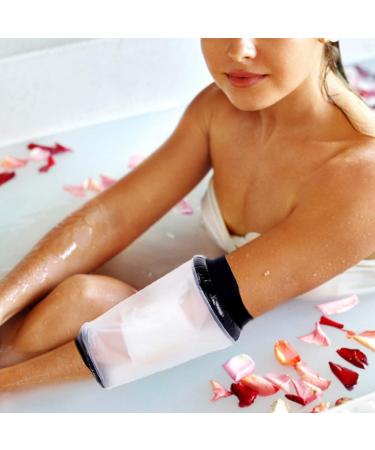 Filfeel Waterproof Plaster Protection for Bath & Shower Transparent Cover for Adult Hand Arm & Elbow with CE & FDA Approval | International Shipping Available - Buy Online on GoSupps.com