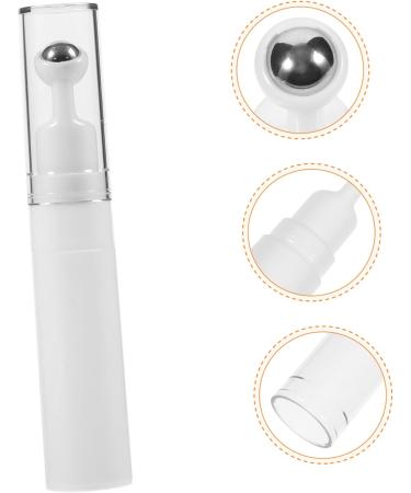 Housoutil Buttercream Essential Oil Creami Eye Creams Empty Roller Ball Applicator Refillable Cream Bottle Empty Cream Bottle Cosmetic Bottle Lotion Travel Perfume Bottle White - Buy Online on GoSupps.com