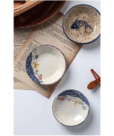 Fruit Bowl Snack Containers Household Ceramic Condiment Bowl Condiment Bowl Soy Sauce Condiment Bowl Sushi Fast Food Plate Condiment Plate Breakfast Bowls (Color : E) (D) - Buy Online on GoSupps.com