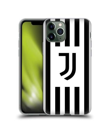 Head Case Designs Officially Official Juventus Football Club Home 2021/22 Match Kit Soft Gel Handy Shell Capacitis Compatible with Apple iPhone 11 Pro Apple iPhone 11 Pro Home