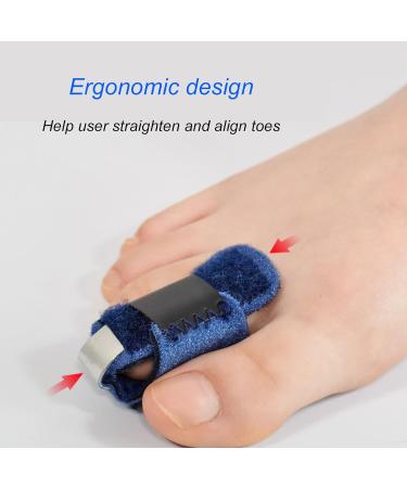 Skin-Friendly Claw Toe Corrector for Men and Women - Hammer Toe Straightener for Home and Travel - Buy Online on GoSupps.com