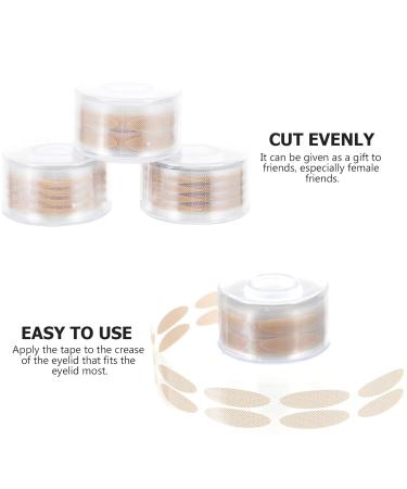 Balacoo 3 Rolls Reel Double Eyelid Stickers Eyes Beauty Tapes Decorative Tape Eyes Tapes Olives Cosmetic - Buy Online on GoSupps.com