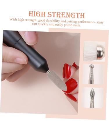 FRCOLOR Cell Phone Accessories Nail Polishing Accessories 1set Grinding Head Set Head Tungsten Steel Pedicure Manicure Grinding Tools Nail Art Accessories - Buy Online on GoSupps.com