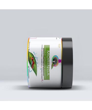 Moringa Adult Supplement Gummy - Natural Energy Booster | 60 Gummies - Buy Online on GoSupps.com