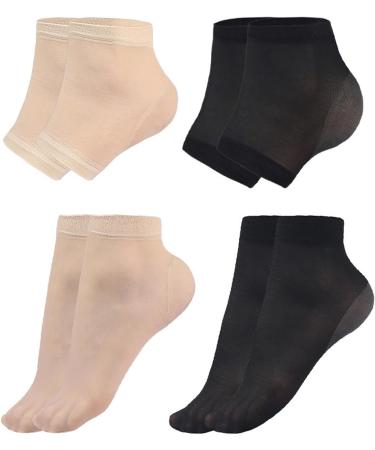 Moisturizing Gel Heel Socks for Foot Care Dry Cracked Feet Gel Calluses - Buy Online on GoSupps.com