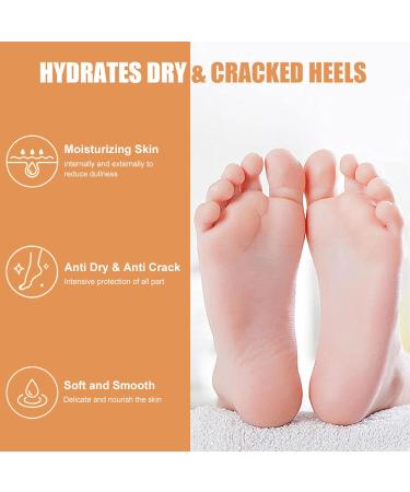  Mimoqk Foot Cream Elbow Lotion 40ml Gentle Formula Hydrates Cracked Feet and Hands While Restoring Enriched Soothes Irritation Skin Balm for Daily Moisturizing Care - Buy Online on GoSupps.com