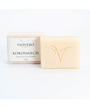  VioVero Naturkosmetik Coconut Milk Hand & Shower Soap - Buy Online on GoSupps.com