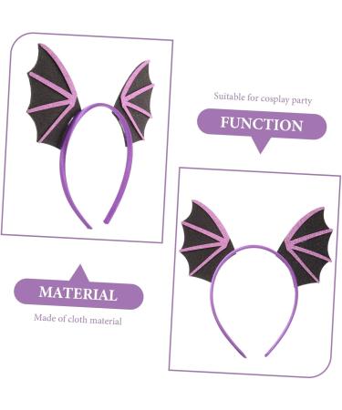 Healeved Adult Halloween Headband Women Headbands Bat Headband for Women Halloween Headband Women Womens Halloween Headband Headdress Halloween Wing Headband Halloween Hairband - Buy Online on GoSupps.com