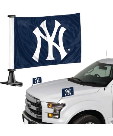 Buy MLB New York Yankees 2-Part Ambassador Flag Set Premium Quality Team Color Flags for Collectors - Buy Online on GoSupps.com