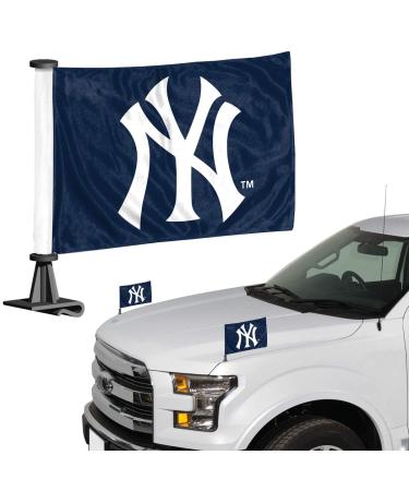 MLB New York Yanke's flag set 2-part Ambassador Stylenew York York Yanke's flag set 2-part ambassador style team color unit size - Buy Online on GoSupps.com