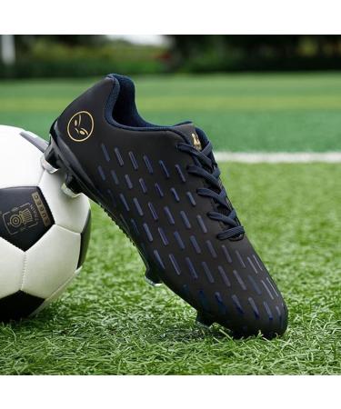 TOLLN Men FG Outdoor Soccer Cleats Youth Football Shoes 7.5 - Black - Buy Online on GoSupps.com