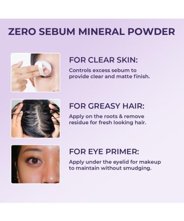 San.fe No Sebum Mineral Powder | Instant Matte Finish & Oil Control | 5g | All Skin Types | Fresh Skin All Day - Buy Online on GoSupps.com
