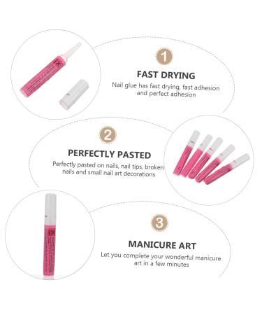 Ipetboom 4 Glue for Nails Nail Glue Nail Art Glue Nail Tip Glue Manicure Art Glue Professional Nail Reliable Manicure Glue Special Manicure Glue Major Nail Gel Paste Drill Liquid - Buy Online on GoSupps.com