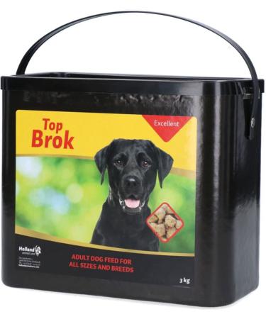 Excellent Top-Brocken – Dog food for all dog breeds – Pet food to support a shiny coat, healthy skin and intestinal function – Suitable for