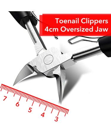 Nail Clipper for Thick Nails 1Pcs Nail Cuticle Scissors Black Red Toes Dead Skin Pliers Trimming Tonail Clipper Nipper Manicure Pedicure Tools (Color : Black) - Buy Online on GoSupps.com